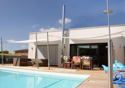 Bungalow mit Pool