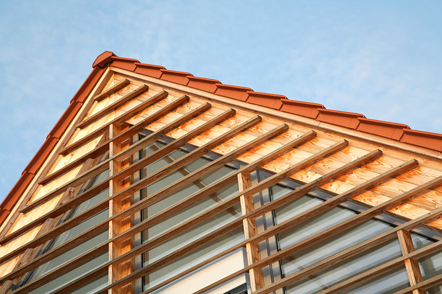 Detailaufnahme Holzhaus Detailaufnahme Holzhaus