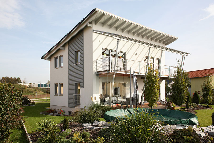 Modernes Holzhaus