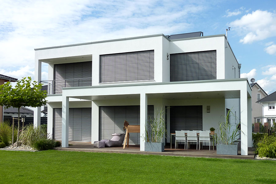Modernes Einfamilienhaus Modernes Einfamilienhaus