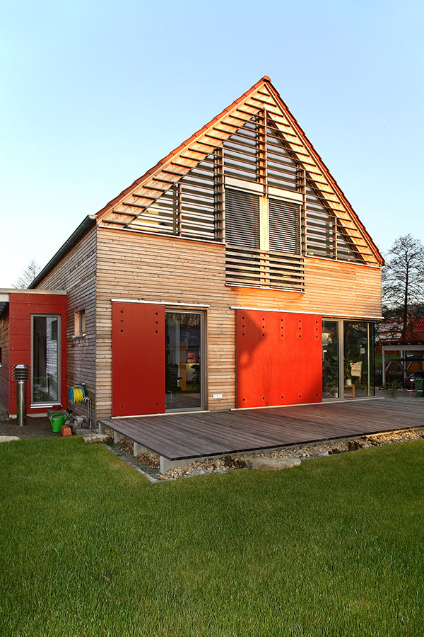 Ökohaus aus Holz