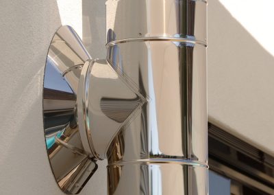 Detailaufnahme eines Bungalows