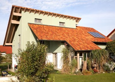 Landhaus mit Pultdach