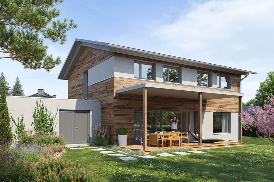 Landhaus-Stil modern interpretiert