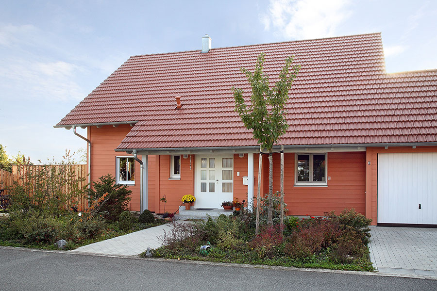 Schwedenhaus mit Holzfassade