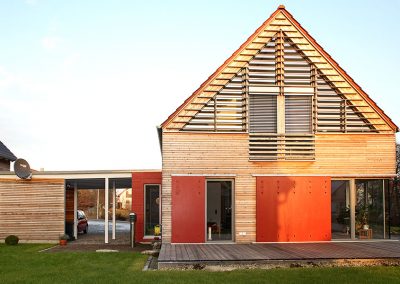 Ökohaus bauen in Dingolfing mit Kaiser