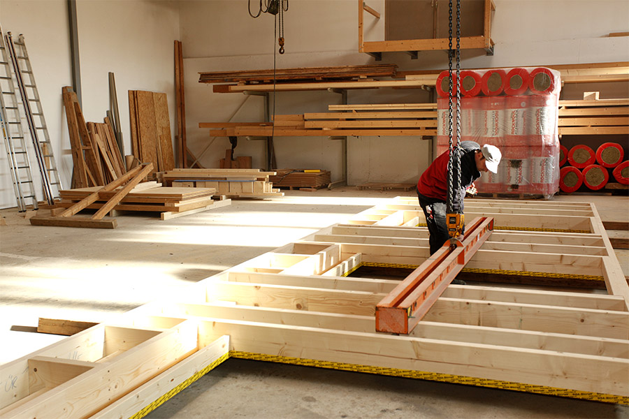 Wir bauen Ihr Haus in moderner Holzrahmenbauweise