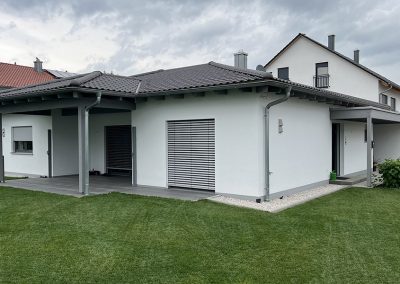 Fertiggestellter Bungalow