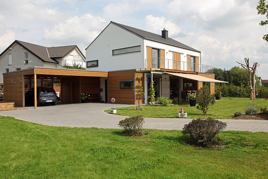 Anbau an ein Haus Anbau an ein Haus