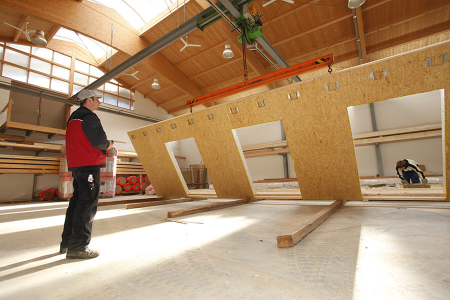 Vorbereitungen für ein nachhaltiges Holzhaus