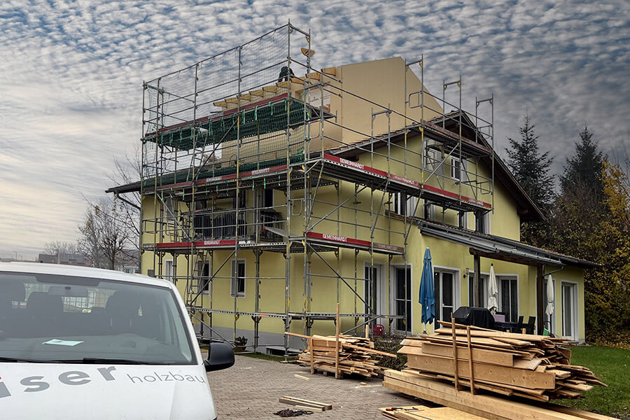 Dachaufstockung bei München