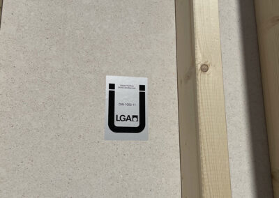 Übereinstimmungszertifikat der LGA Bautechnik GmbH für Kaiser Holzbau