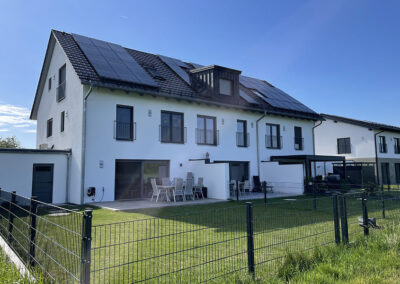 Reihenhaus in massiver Bauweise