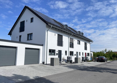 Reihenhaus in massiver Bauweise