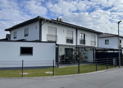 Doppelhaus in massivbauweise