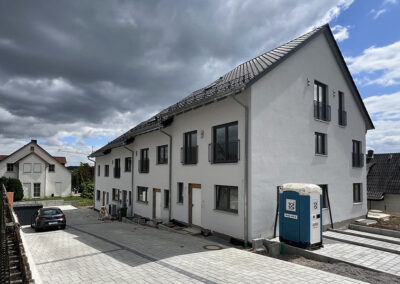 Reihenhaus in massivbauweise
