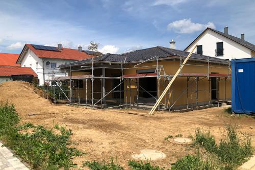 Rohbau Bungalow Strasskirchen